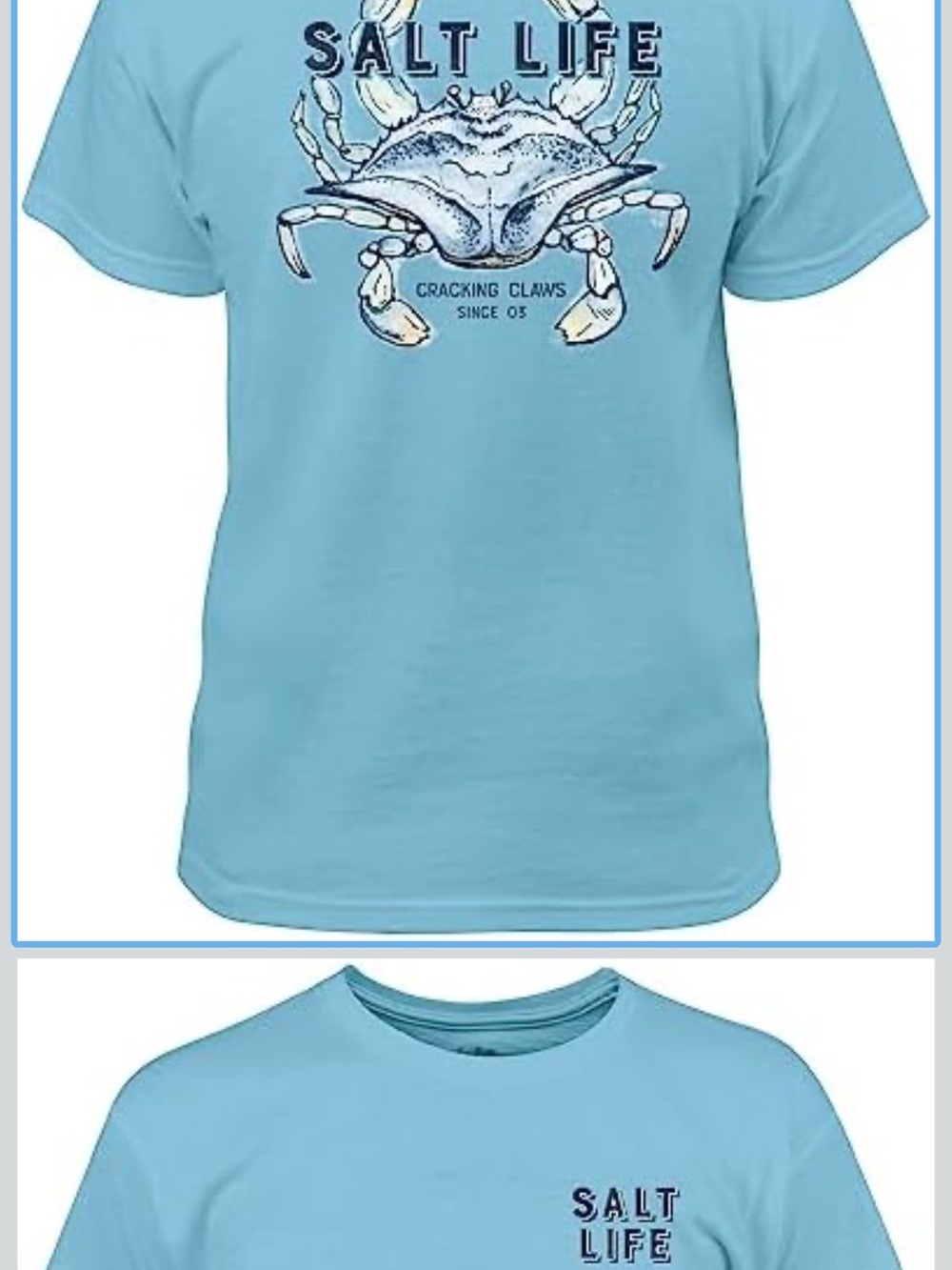 Salt Life Seafoam Graphic T‑Shirt